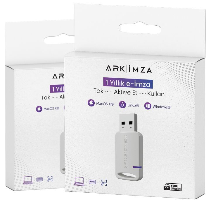 1 Yıllık E-imza